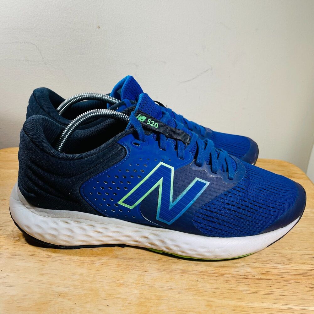 New Balance 520 V7 Mens Size 12 Shoes Blue White Athletic Running Sneakers